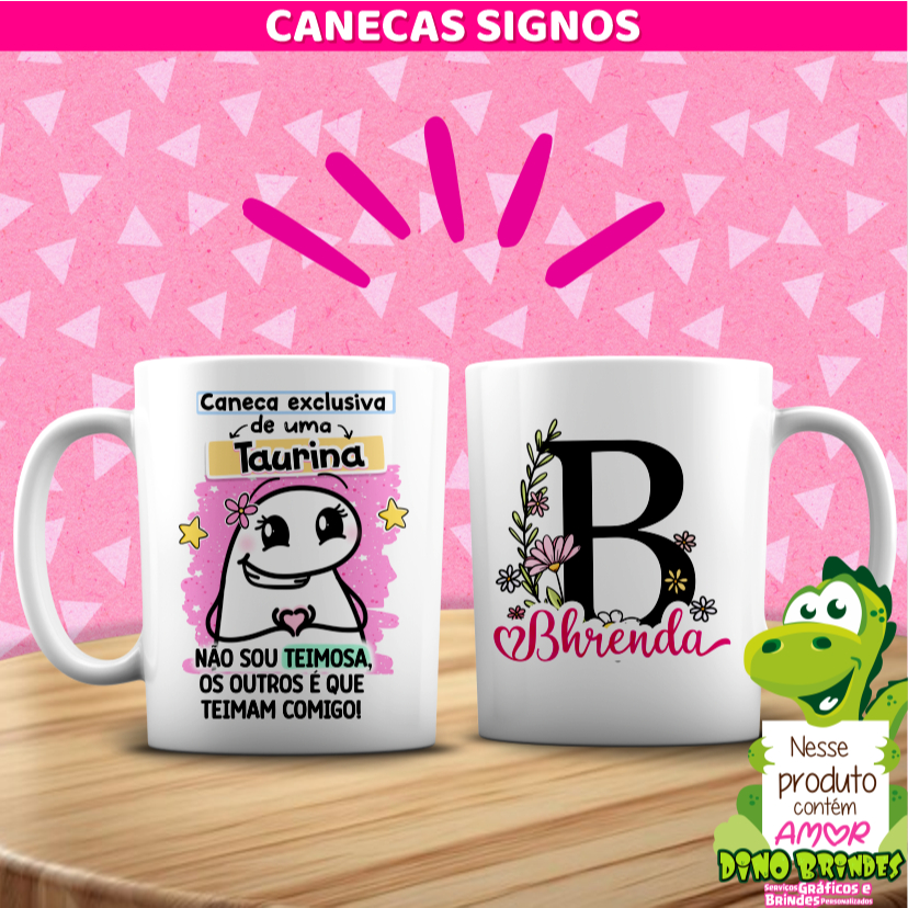 Imagem Caneca Flork Signo Touro | Taurina
