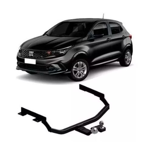 Engate Reboque Rabicho Fixo Fiat Argo 2017 Até 2023 Top