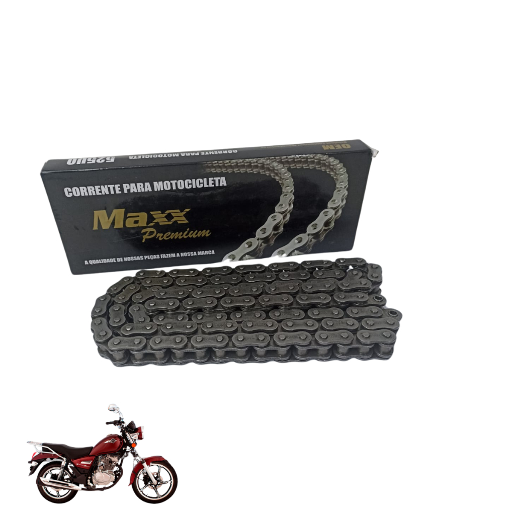 Corrente Moto 520h X 110l Cb300/mirage250 Maxx