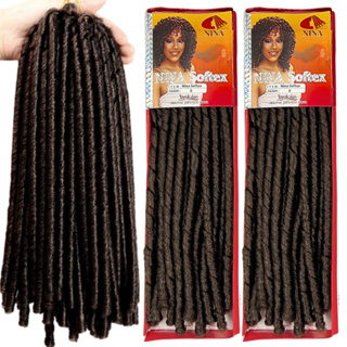 Kit 2 Pacotes Cabelo Cacheado Nina Softex Crochet em Oferta na Shopee
