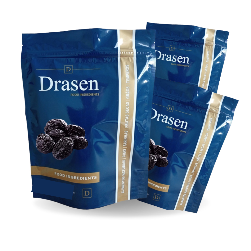 Kit 3kg Ameixa Seca Sem Caroço - Drasen Food