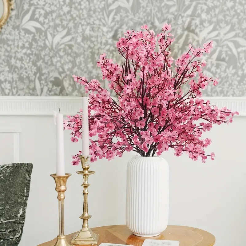 Buque De Flor Artificial Cerejeira Mosquitinho Para Decoração Montagem de Arranjos - A-503