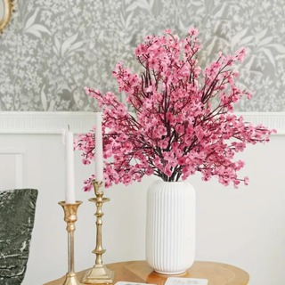 Buque De Flor Artificial Cerejeira Mosquitinho Para Decoração Montagem de Arranjos - A-503 em Oferta na Shopee