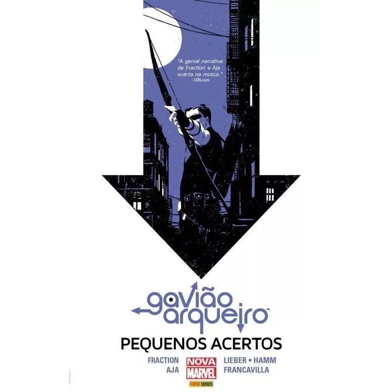 HQ - ORIGINAL PANINI COMICS/MARVEL - Gavião Arqueiro: Pequenos Acertos, De Fraction, Matt. Editora Panini