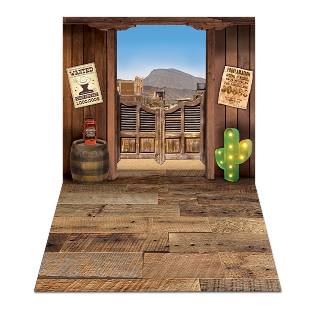 Fundo Fotográfico Velho Oeste Cowboy PN-0633