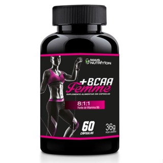 Suplemento Bcaa Femme 600mg Mais Nutrition - 60 Caps em Oferta na Shopee