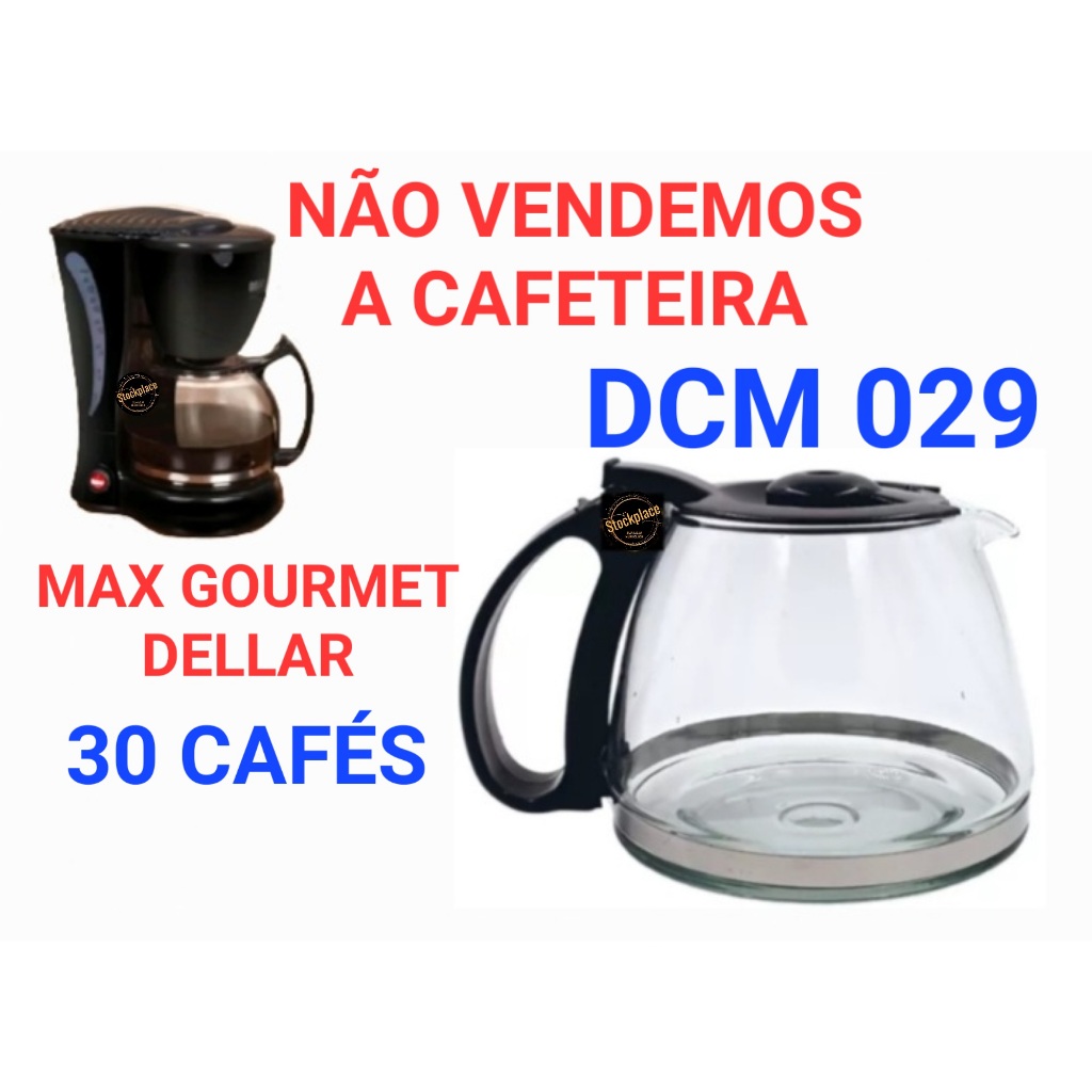 JARRA COMPATÍVEL CAFETEIRA DCM 029 - MAX GOURMET - DELLAR - 30 CAFÉS