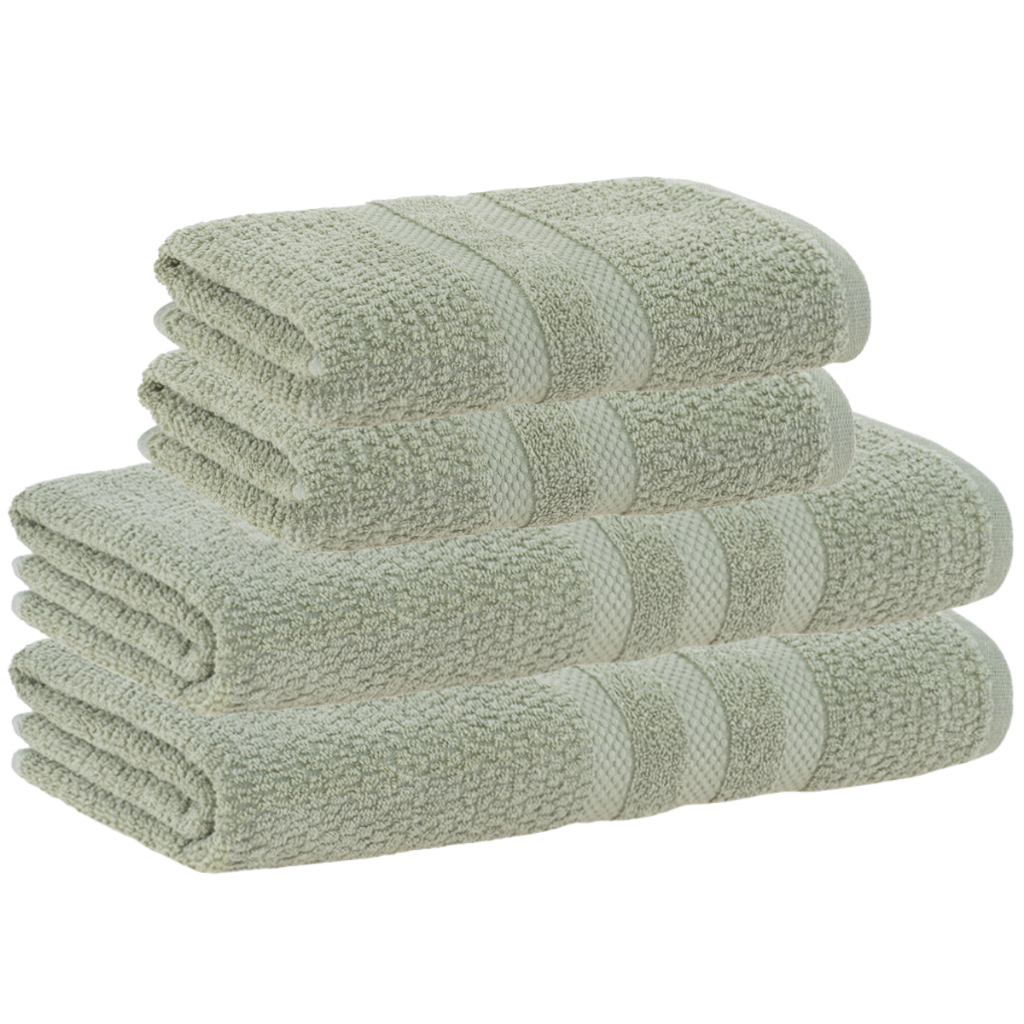 Jogo De Toalhas Algodão Buddemeyer 4 Peças Vanilla Gigante Banhão E Rosto