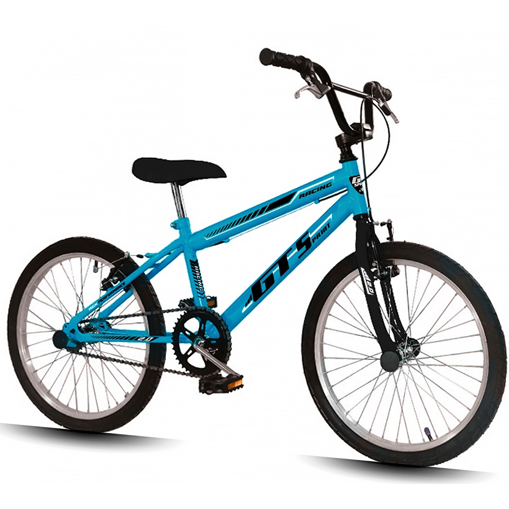 Bicicleta BMX MTB Aro 20 Gt Sprint Racing Infantil Freio V-Brake Cross - Mom & Baby