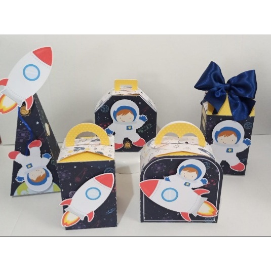 Kit Festa Astronauta-Lembrancinha Personalizada Astronauta-Festa infantil-Aniversário-Festa