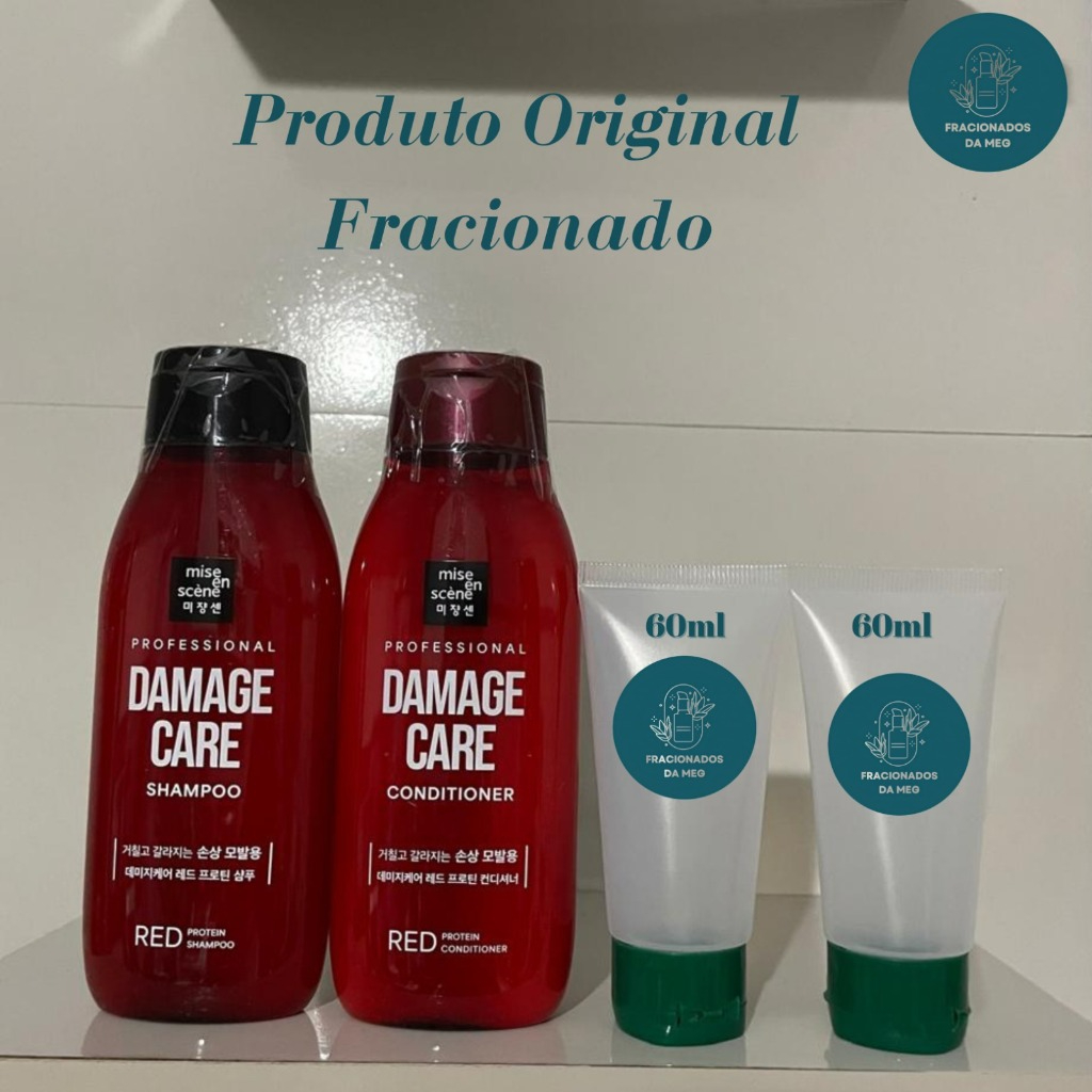 Mise en Scène Professional - Red Protein Duo (60 ml Shampoo + Condicionador - 60ml)