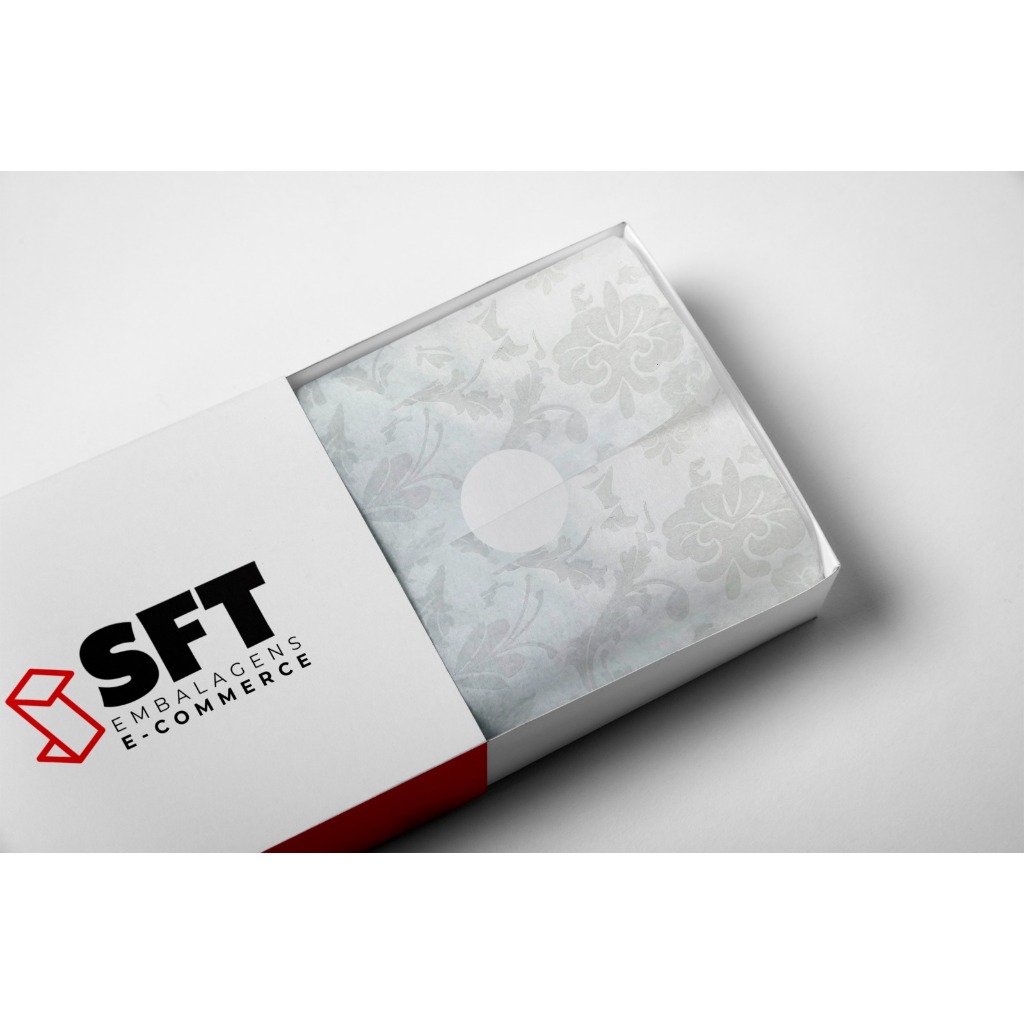 Folha Papel Seda 50UN 30x70 Rendado Branco Para Embalar Alimentos Roupas Presentes Caixa Loja em Oferta na Shopee