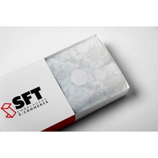 Folha Papel Seda 50UN 30x70 Rendado Branco Para Embalar Alimentos Roupas Presentes Caixa Loja em Oferta na Shopee