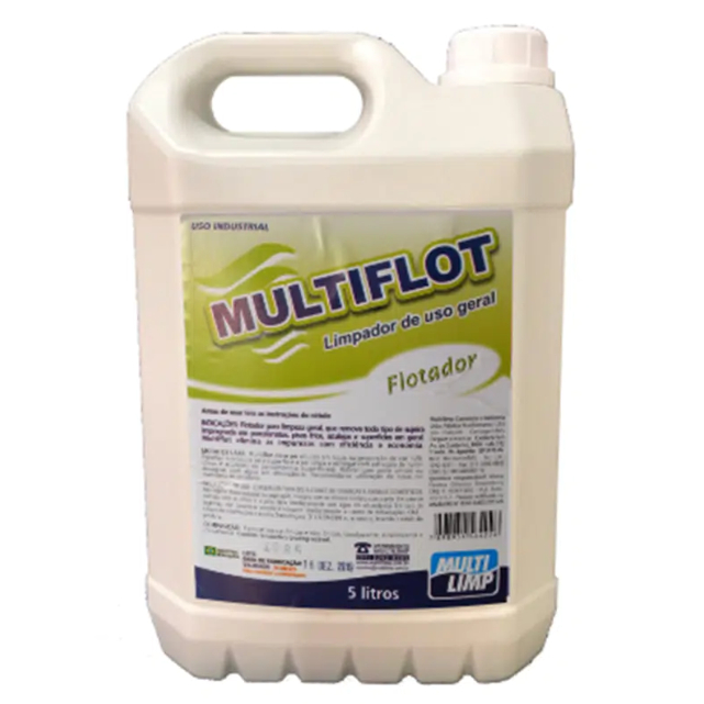 Flotador Multiflot Limpa Tudo 5L Multilimp Tira limo