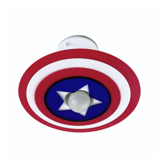 Lustre Plafon Capitao America Heroi Vingadores