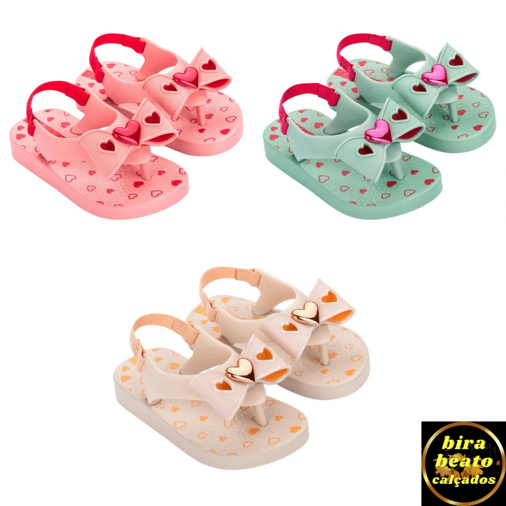 Chinelo Baby infantil criança  Ipanema grendene Belle confortavel original