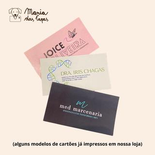 Cartão de Visita Personalizado Milheiro Envie Sua Arte