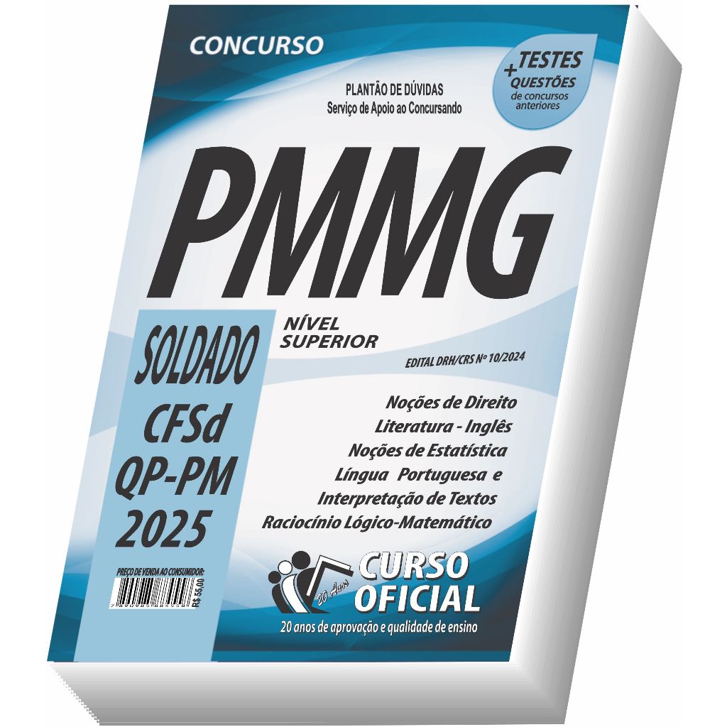 Apostila PM-MG - Soldado (CFSd-QPPM)