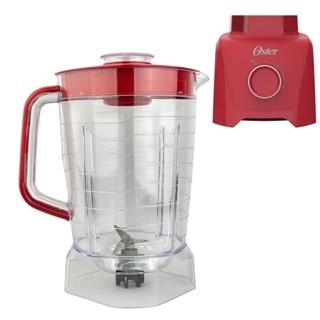 Copo Liquidificador Para Oster Power 1400 Full Oliq610 Vermelho