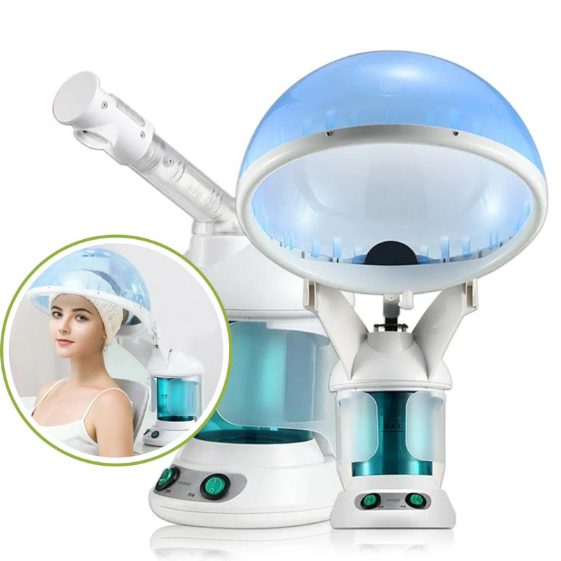 Vaporizador Profissional D&Z 2 em 1 Ozônio Capilar e Facial Vapor Quente Limpeza de Pele Hidratação em Oferta na Shopee