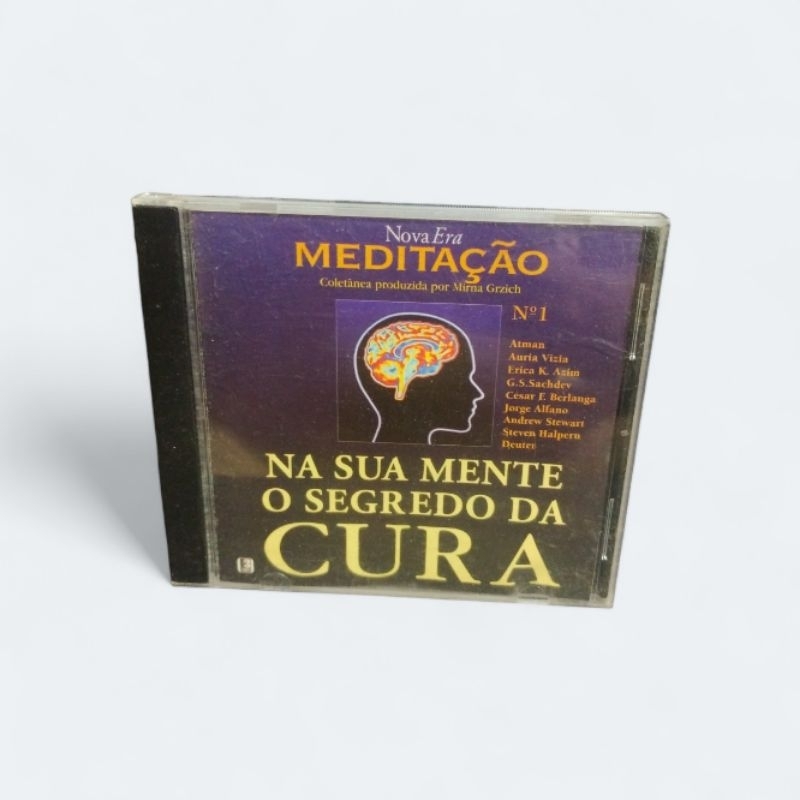 Cd Nova era meditação n°1 - Na sua mente o segredo da cura - Mirna Grzich