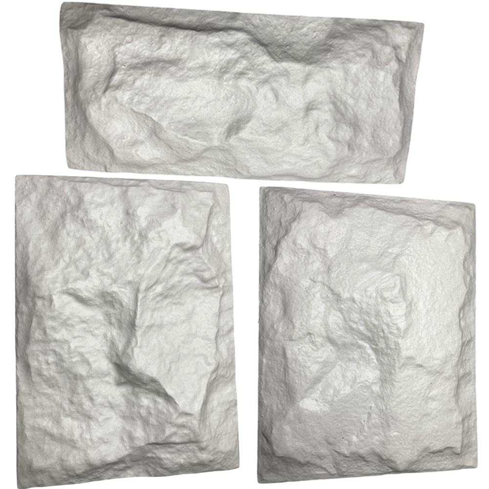 3 Forma gesso 3d Molde Tijolo Roma 3 Irmãos ABS 2mm Fôrma 3d para cimento/concreto/gesso 3d