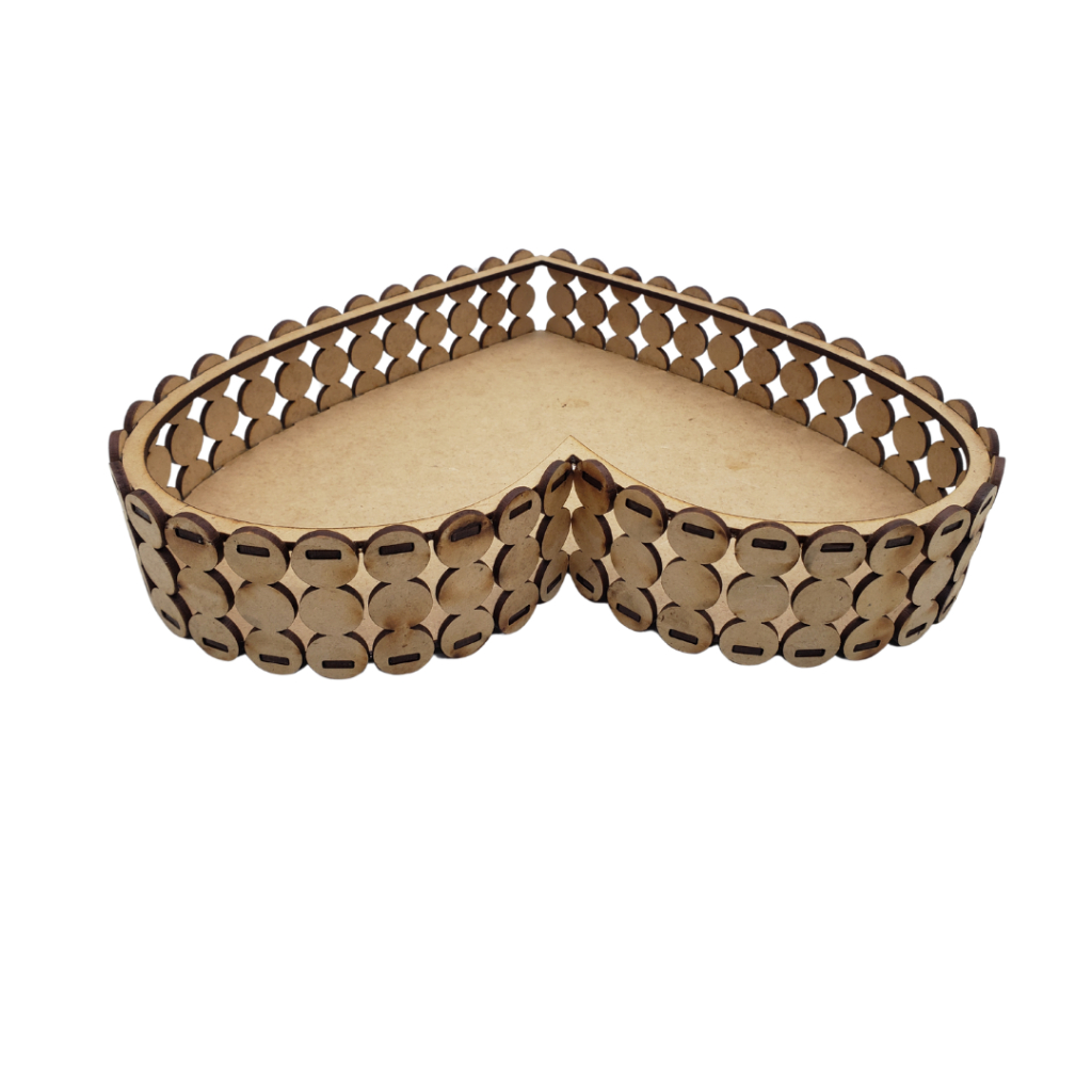 Kit Bandeja pérola Coração  Tamanho M (10uni) 20×25 ×5 em Oferta na Shopee