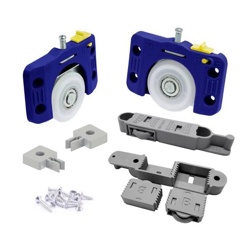 Sistema Porta De Correr JP360 + Guia Unversal - Sobrepor - Joelini