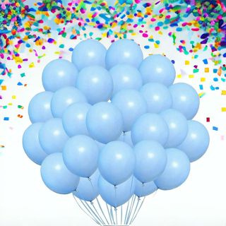 50~250 Balão Bexiga Nº 9 AZUL CANDY Cores Pasteis OFF em Oferta na Shopee