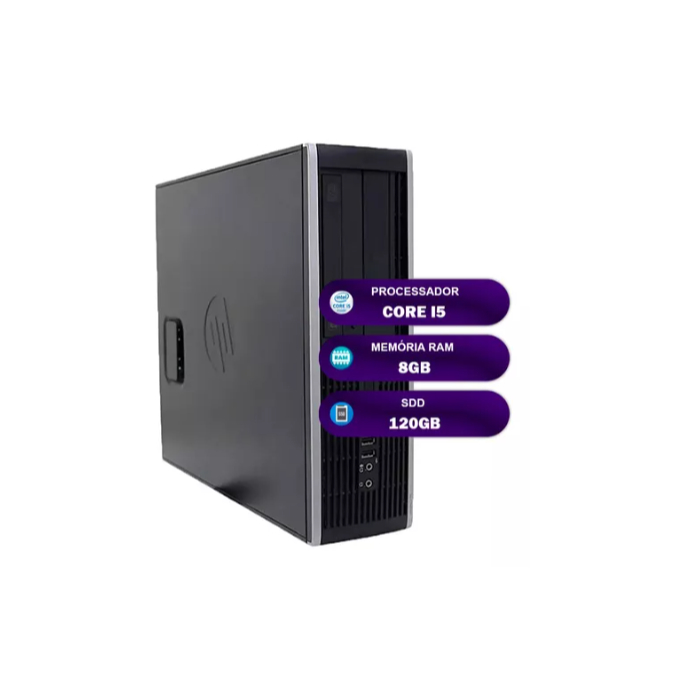 Cpu Hp Compaq 8300 Intel Core I5 8gb Ssd 120gb Wifi Office