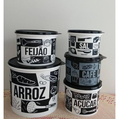 Tupperware Caixa de mantimentos Pop Box - Monte seu kit