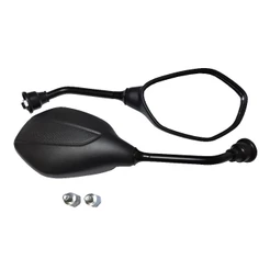 Par Espelho Retrovisor Haojue Lindy 125 Rosca Honda Bros 125 150 160 Xr 250 Tornado Lente Convexa