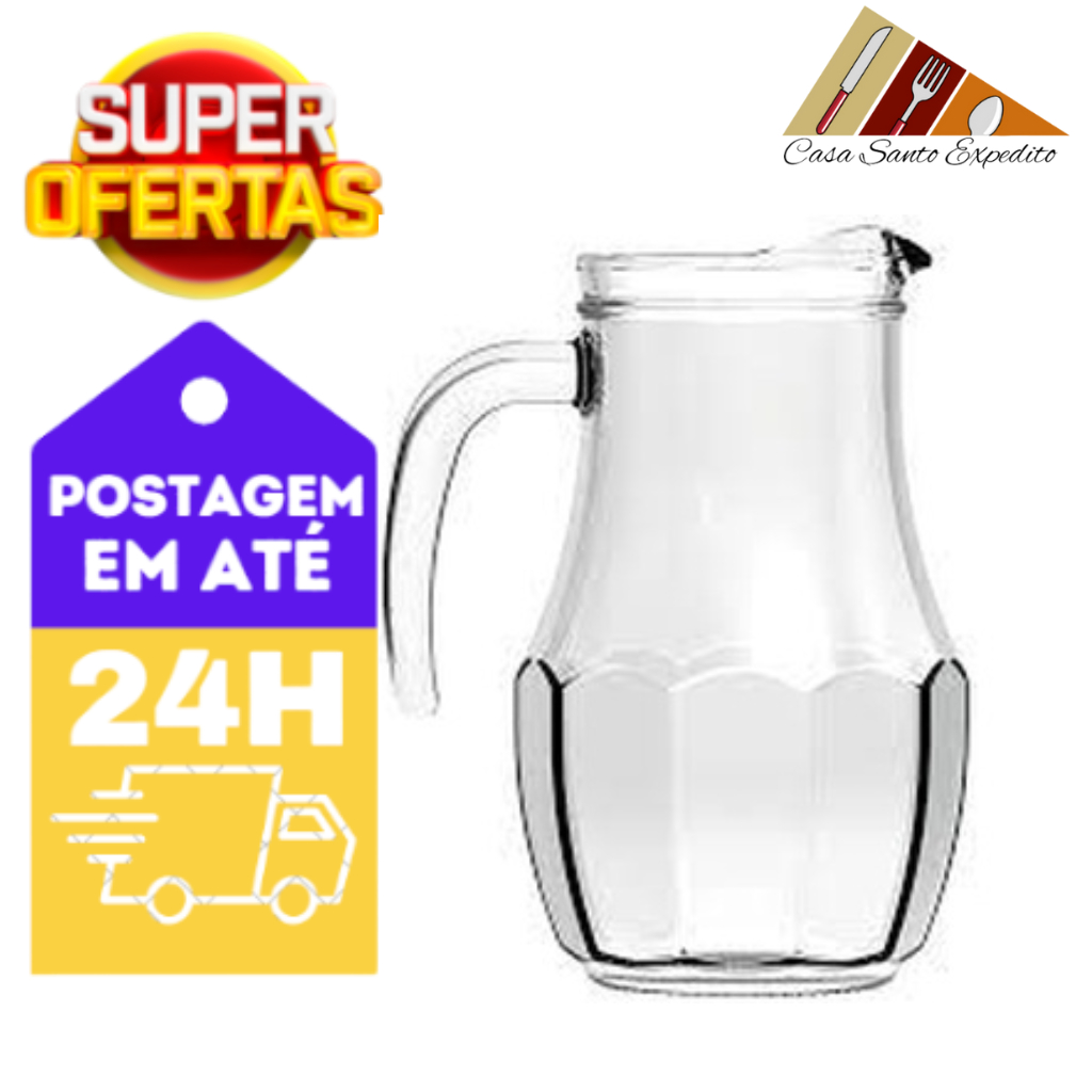 JARRA BUFFET BAR de Suco AGUA  e Bebidas 1.500 Ml De Vidro TANGO  ENVIO IMEDAITO CSE