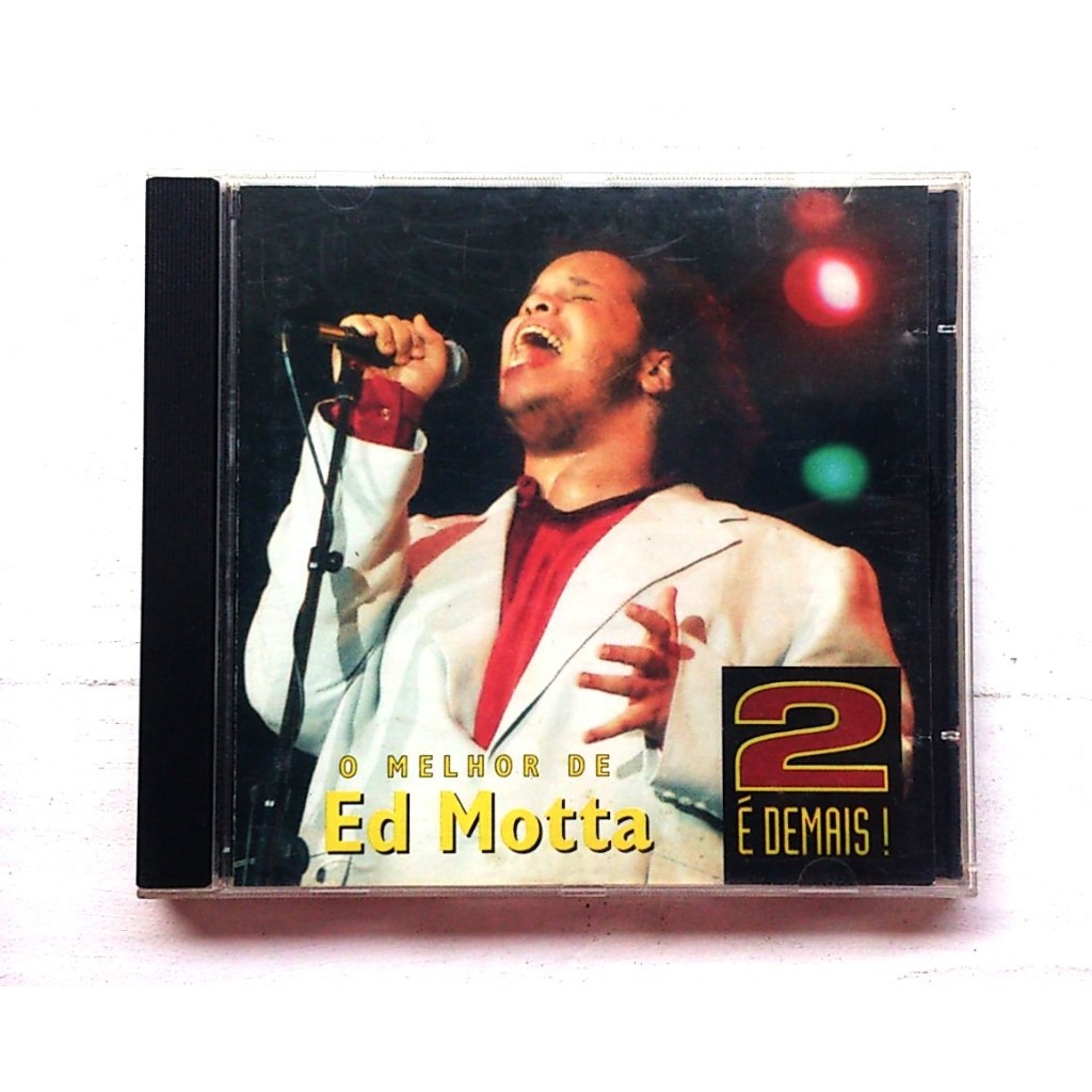 Cd Ed Motta - O Melhor de - 2 é Demais - Conexão Japeri + Um Contrato