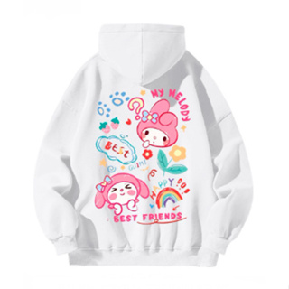 Moletom Canguru Com Capuz Unissex My Best Friend Melody Kawaii Anime em Oferta na Shopee