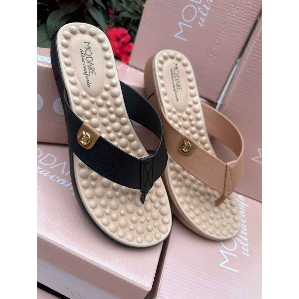 Chinelo Ortopédico Feminino Modare Esporão Massageador 7142.106 em Oferta na Shopee
