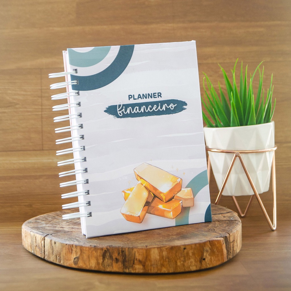 Planner Financeiro Coleção Topázio – Permanente - 2025 e 2026