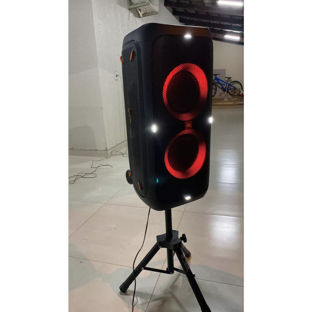 Tripé Suporte Pedestal Caixa Som Acústica Audio Profissional