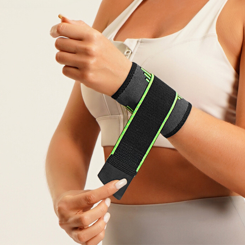 Munhequeira De Compressão Esportes Academia Treinos Combate De Dores