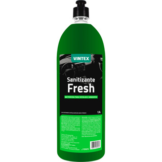 Produto para passar no interior do veiculo após lavagem cheirinho Fresh 1,5 L Sanitizante Vintex em Oferta na Shopee