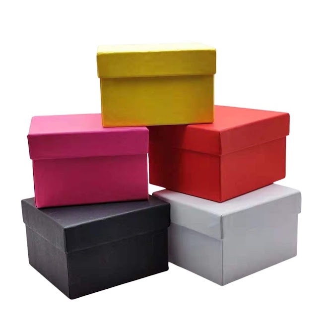 Caixinha Para Relógio com Almofada Papel Coloridas