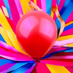 50~250 Balão Nº 5 Bexiga P/ Festa Aniversário VERMELHO CHOCO