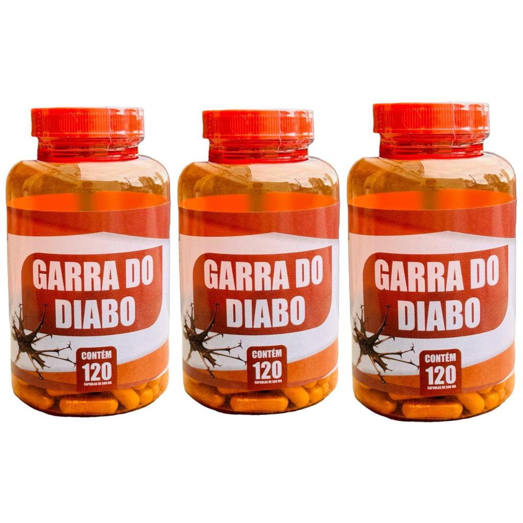 Garra do Diabo 120 cápsulas 500mg