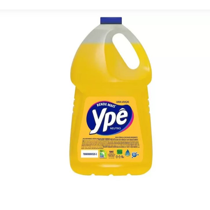 Detergente Líquido Lava-Louças Ypê Neutro Clear  - 5L