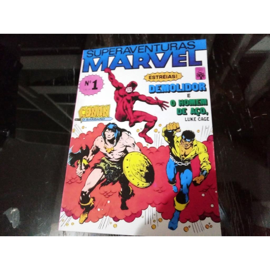 Gibi Hq Superaventuras Marvel nº1 facsimile
