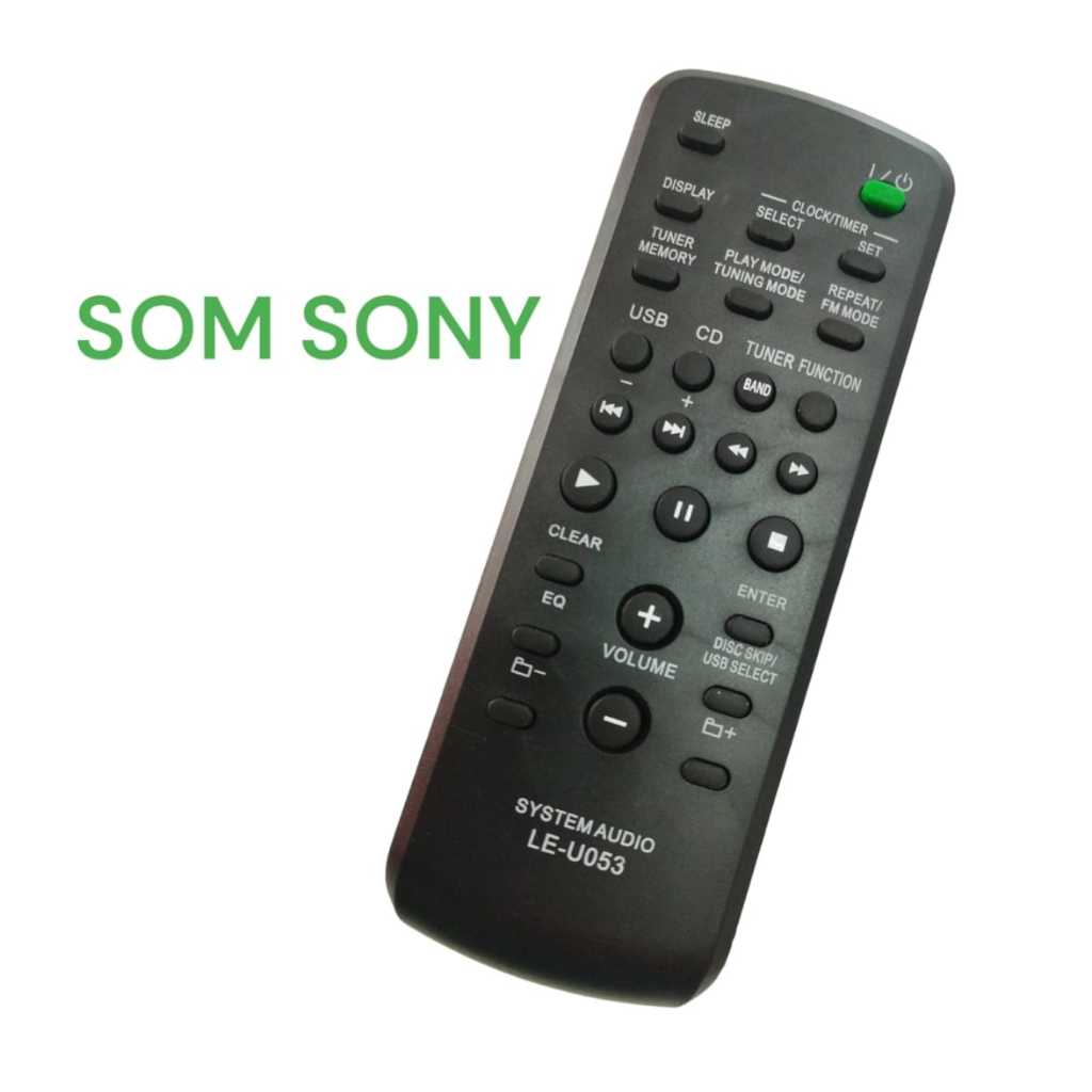 Controle Remoto Compatível Micro System Sony Rm Amu053 /gtr88 / Gtr8 / Hcd-ex6 /gtr88  Linha Genezi