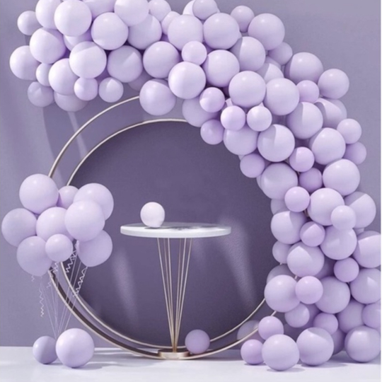 50~250 Balão Bexiga Nº 7- LILÁS CANDY Cores Pasteis em Oferta na Shopee
