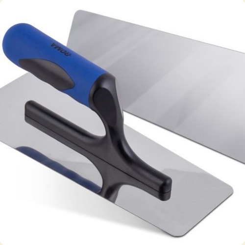 Desempenadeira Aço Inox Cabo Emborrachado 24x08x10 Roma em Oferta na Shopee