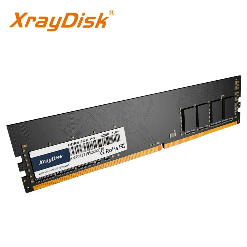 Memória RAM DDR4 XrayDisk Alta Compatibilidade 16GB 3200Mhz para PC Desktop Computador 1.2V