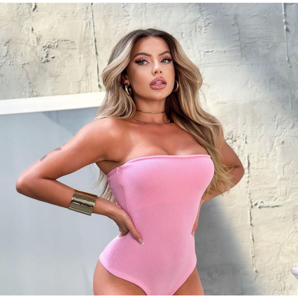 Body Feminino Tomara que caia,Bory Anarruga Atoalhado Canelado 3D Verão